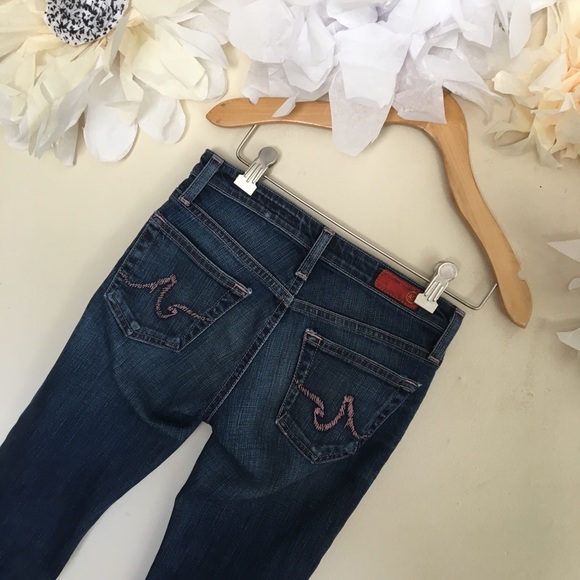 Ag Adriano Goldschmied Denim - AG | The Capri Medium Wash Distressed Jeans | 24R